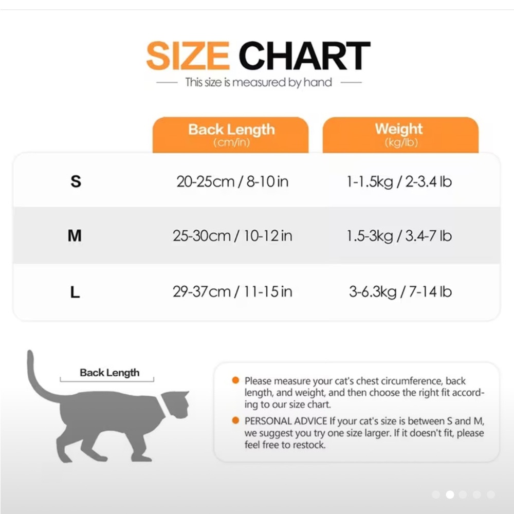 Cat Small surgery suit (purple) - Picture 2 of 6